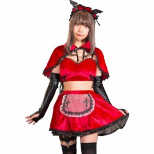 Batmaid / Blood Red Cosplay