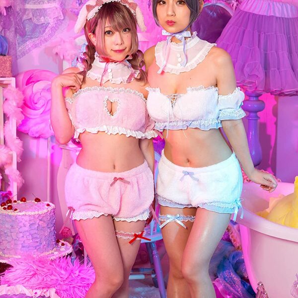 Rabbit Doll Pink Cosplay