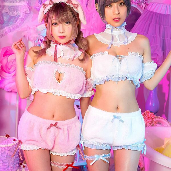 Rabbit Doll Pink Cosplay