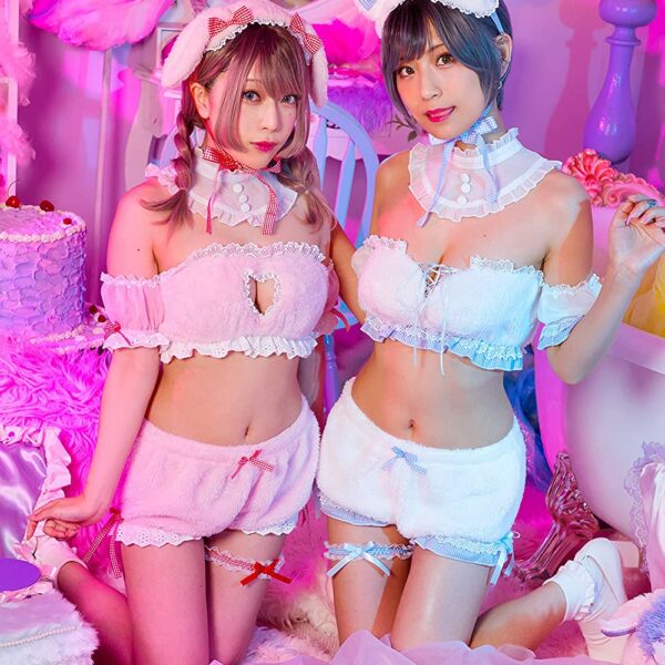 Rabbit Doll Pink Cosplay