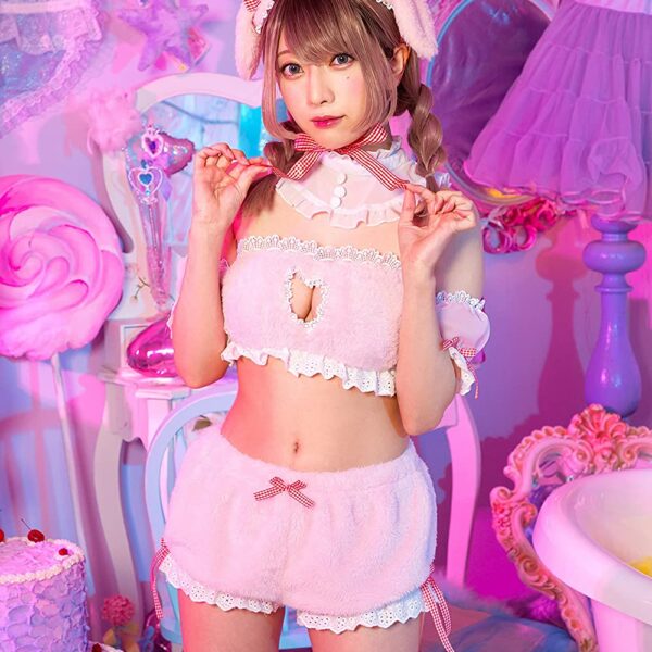 Rabbit Doll Pink Cosplay