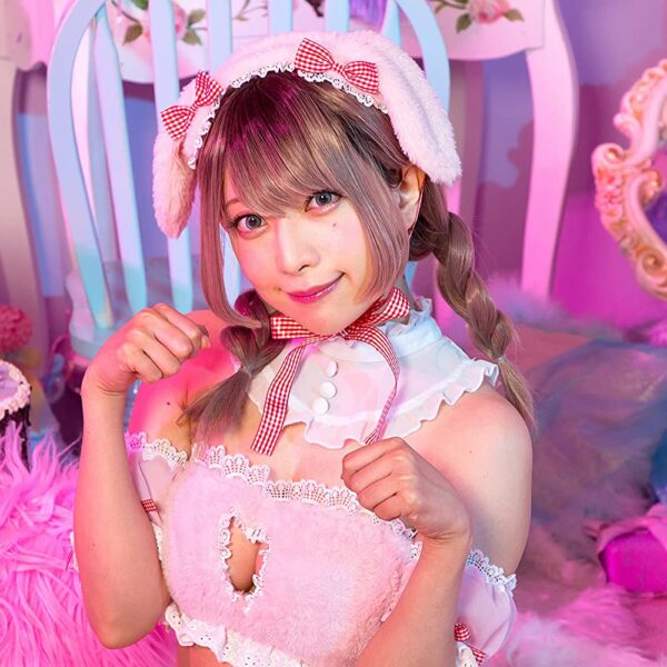 Rabbit Doll Pink Cosplay