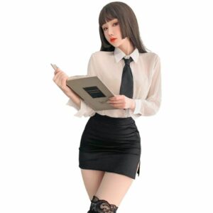 Sexy Secretary Cosplay