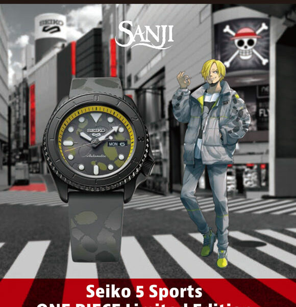 Seiko 5 Sports x ONE PIECE Limited Edition [SANJI]