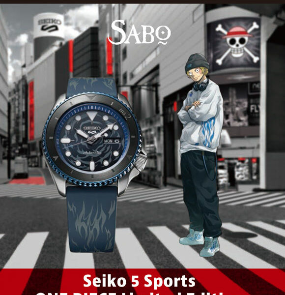 Seiko 5 Sports x ONE PIECE Limited Edition [SABO]