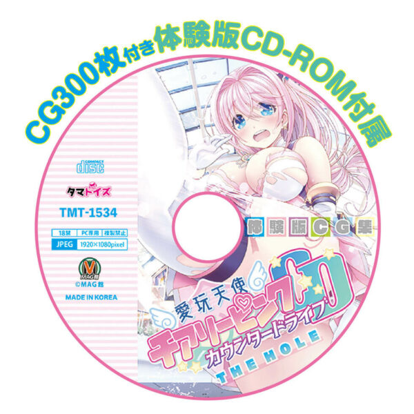 Pet Angel Cheary Pink Counter Drive THE HOLE [M's Limited Clear File Present]