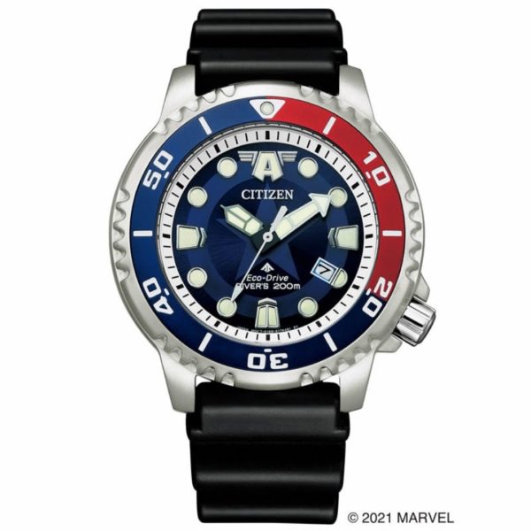 Titip-Jepang-CITIZEN-PROMASTER-Disney-Collection-Marvel-Captain-America-__Limited-Model-Mens-BN0150-36L