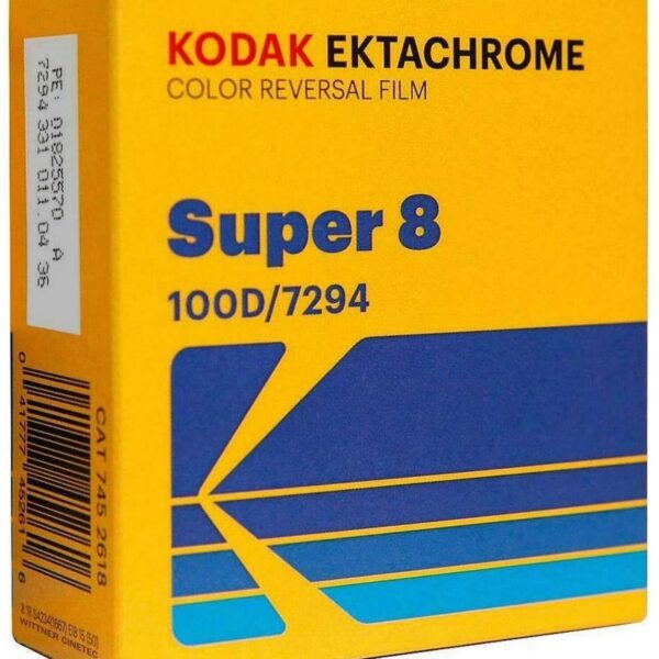 Kodak Ektachrome Color Reversal Film Super 8 100D/7294