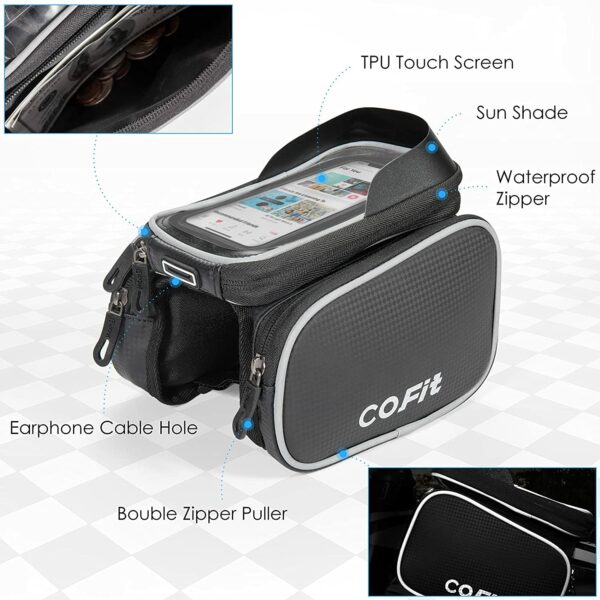 COFIT Bicycle Saddle Bag 3 in 1