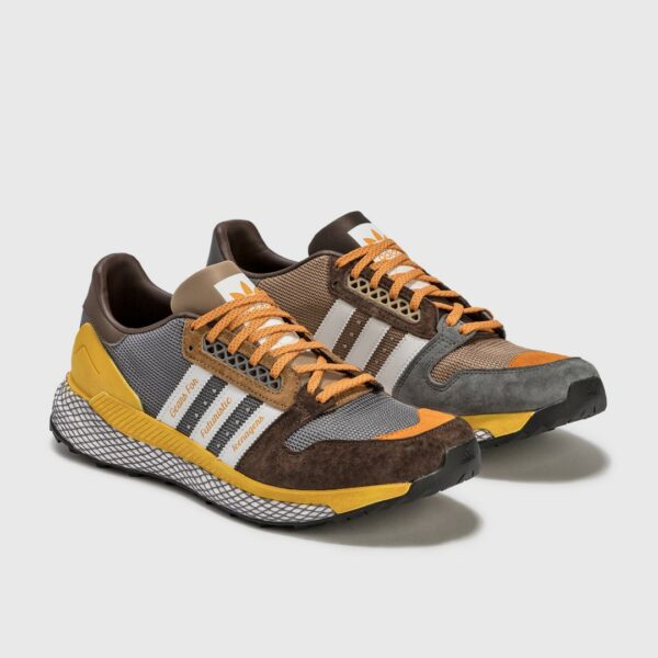 ADIDAS ORIGINALS X HUMAN MADE QUESTER HM SNEAKERS - Brown