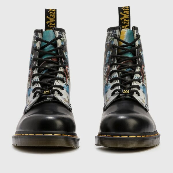 DR. MARTENS X JEAN-MICHEL BASQUIAT 1460 LACE-UP BOOTS