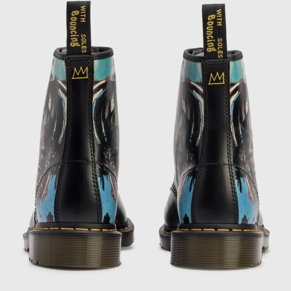 DR. MARTENS X JEAN-MICHEL BASQUIAT 1460 LACE-UP BOOTS