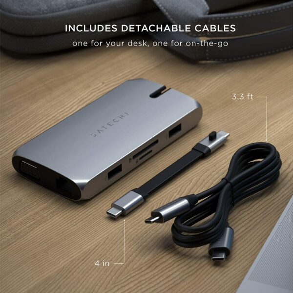 Satechi On-The-Go Multi USB-C Hub 9-in-1