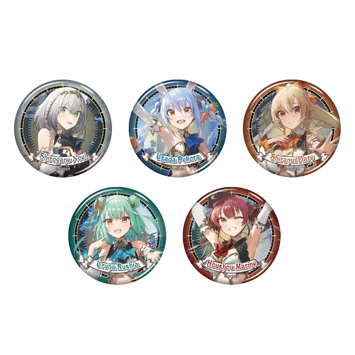 HOLOLIVE FANTASY 1st LIVE badge set - TITIP JEPANGTITIP JEPANG