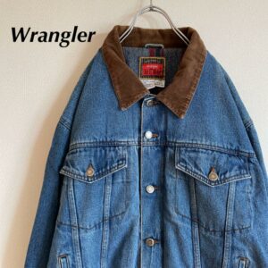 Wrangler HERO Collared denim jacket G Jean Vintage