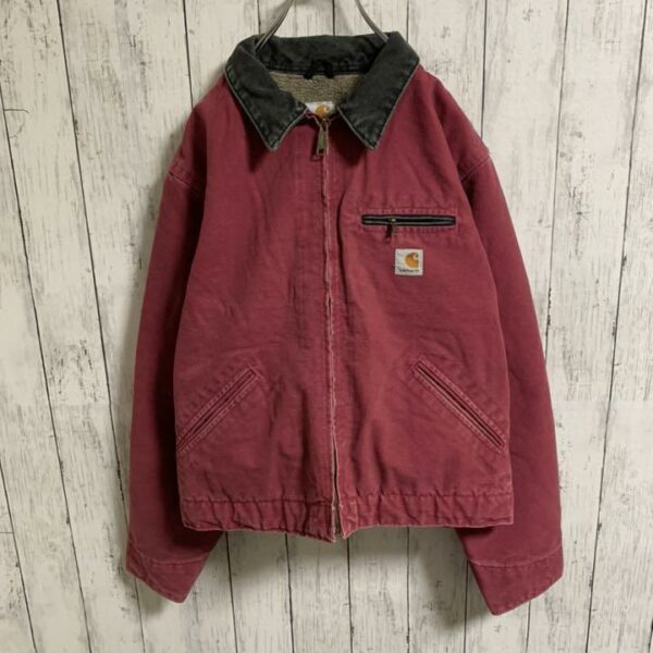 Carhartt duck jacket back boa