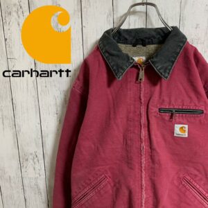 Carhartt duck jacket back boa