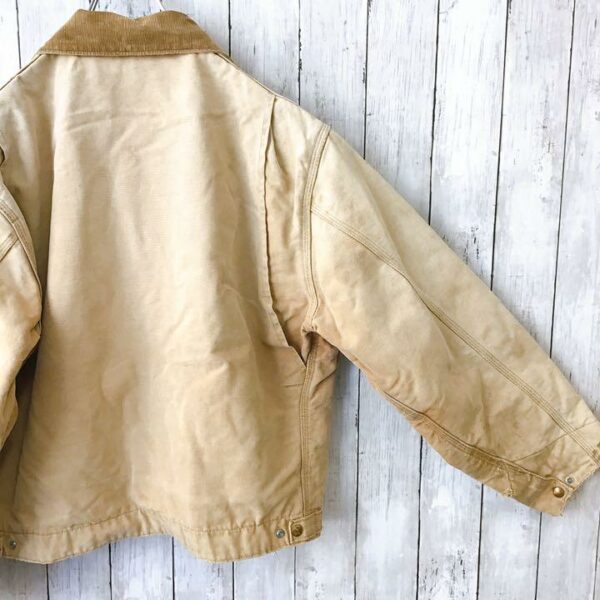 90s USA made Carhartt duck fabric active jacket star logo old clothes