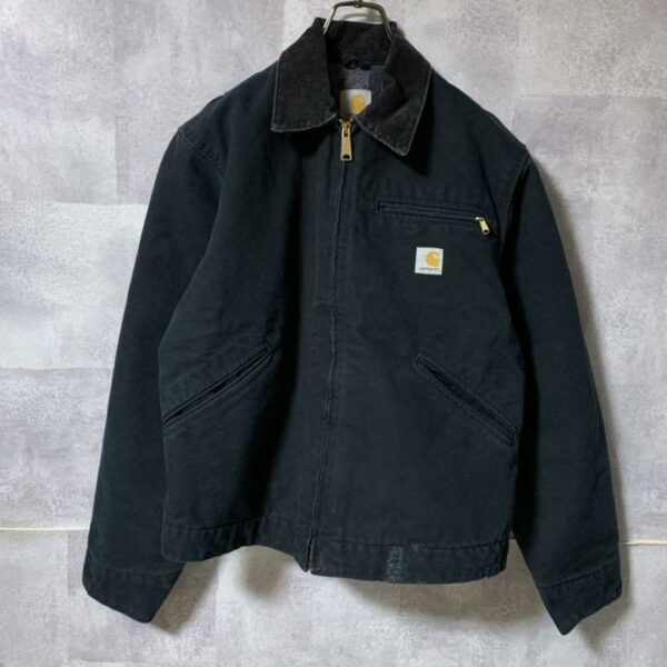 Carhartt duck jacket black