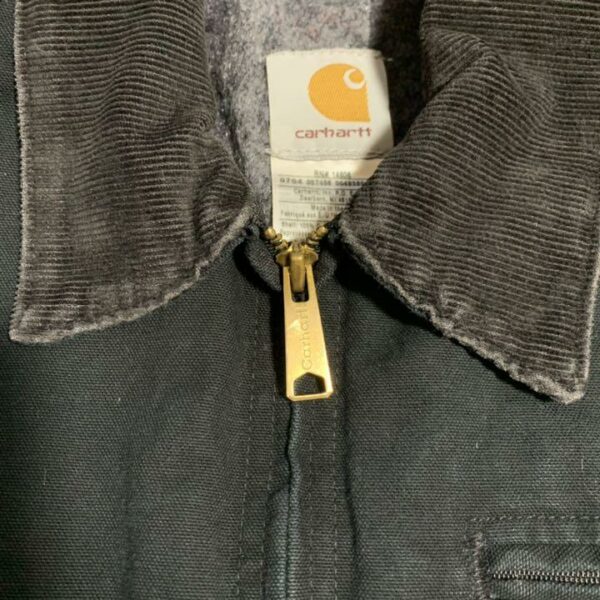 Carhartt duck jacket black