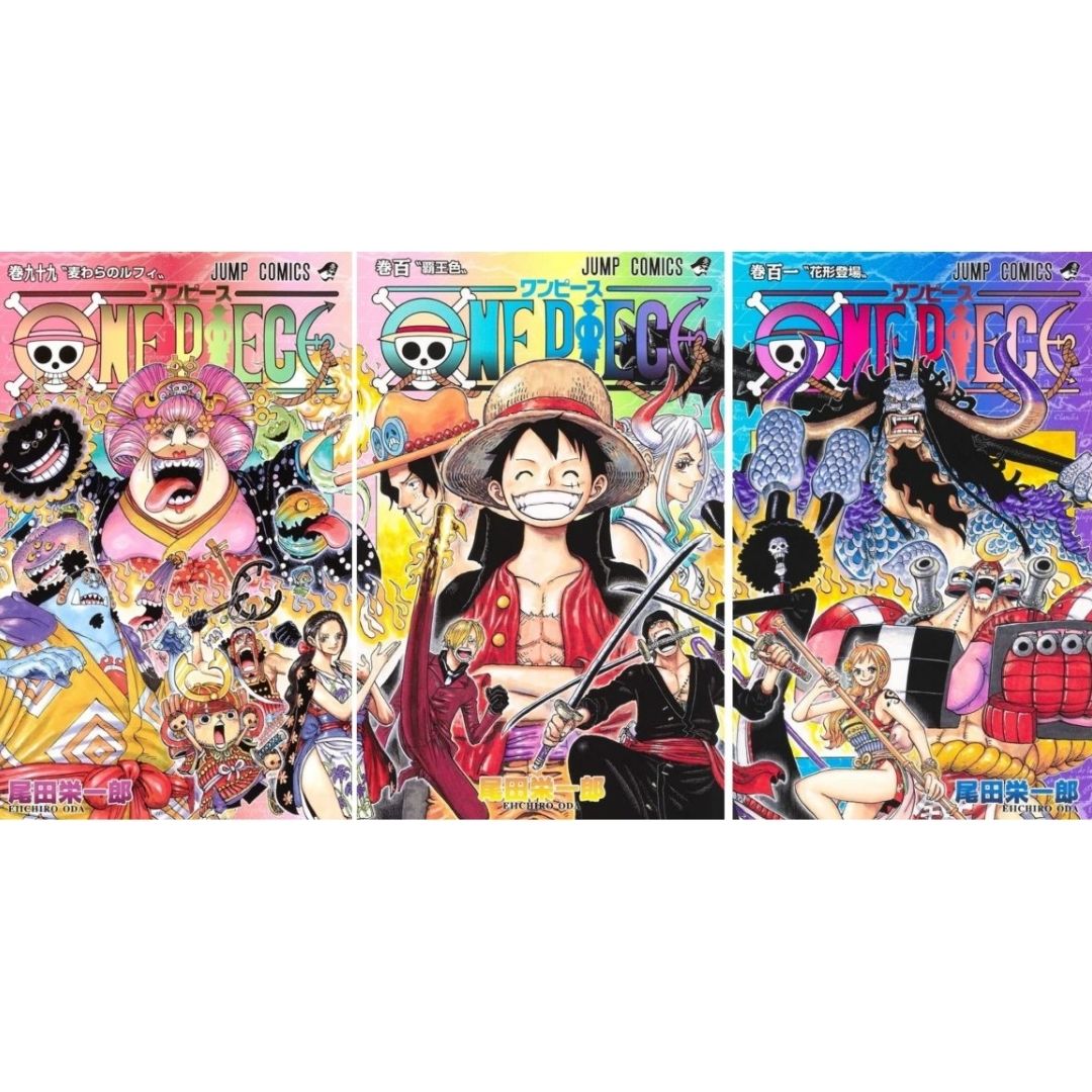 One Piece Set Vol 99 100 101 Titip Jepang