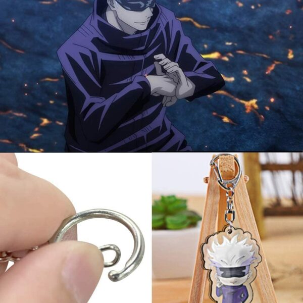 9 Piece Set Keychain Acrylic Jujutsu Kaisen