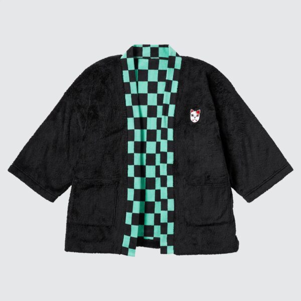 [Pajamas] KIDS Anime "Kimetsu no Yaiba" 2021 Fall / Winter Fleece Hanten Kanjiro