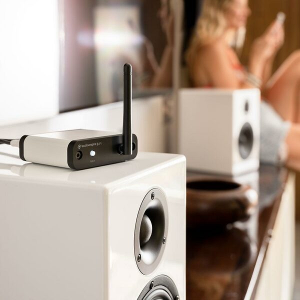 Audioengine B-Fi Multi-Room WiFi Music Streamer | Airplay, DLNA Compatible HiFi Audio Receiver