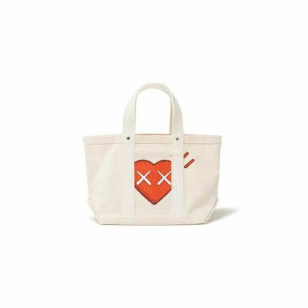 Human Made KawsTote Bag Small "White"