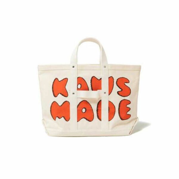 Human Made KawsTote Bag Medium "White"