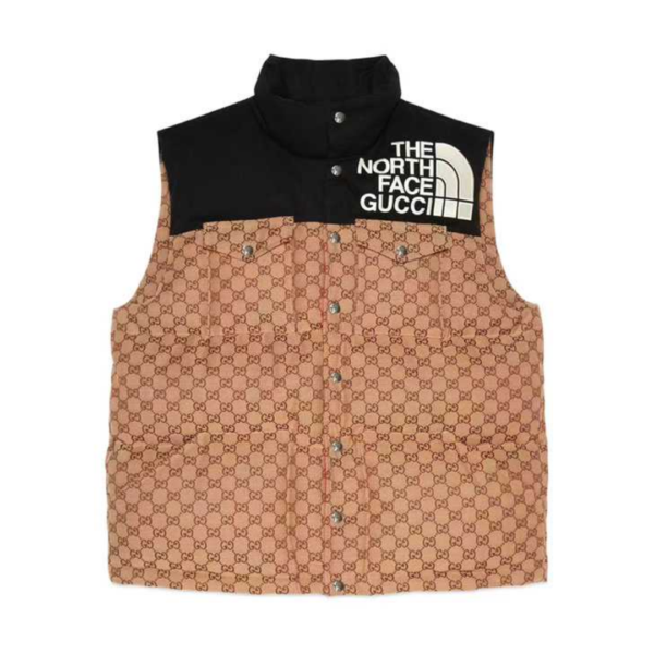 Titip-Jepang-Gucci-x-The-North-Face-Padded-Vest-Beige-Ebony