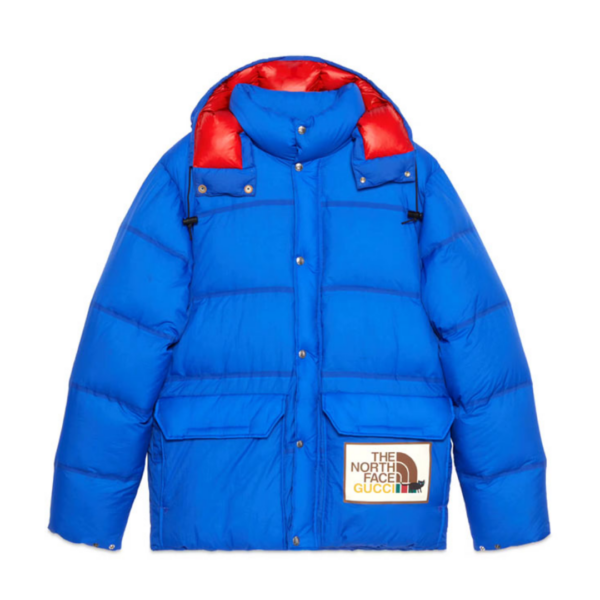 The North Face Gucci Down Jacket "Royal"