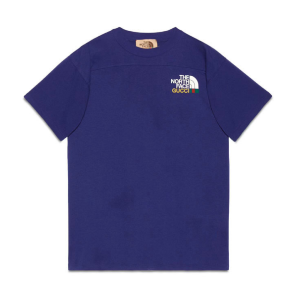 Titip-Jepang-The-North-Face-Gucci-Logo-T-shirt-Purple