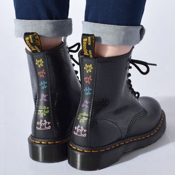 Dr. Martens Keith Haring collaboration 8 hole boots 1460