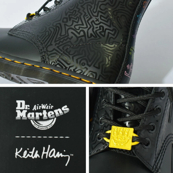 Dr. Martens Keith Haring collaboration 8 hole boots 1460