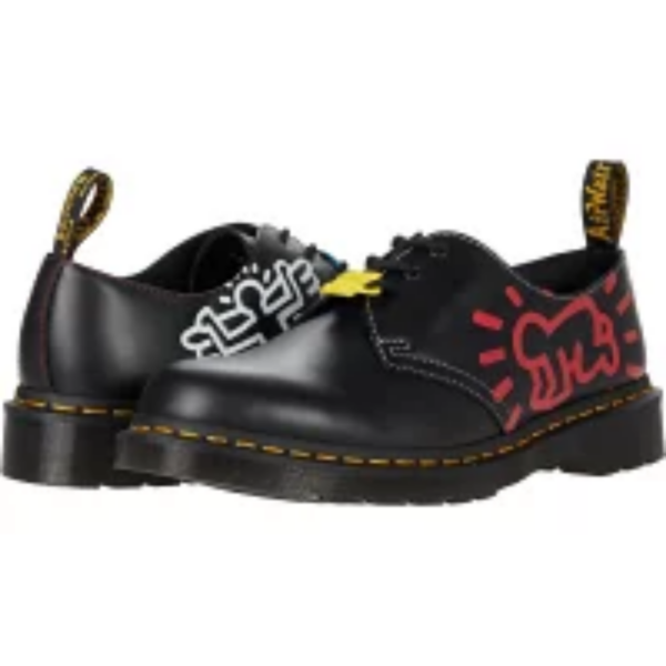 Dr. Martens Loafers Oxford Shoes / Shoes [Keith Haring 1461] Black