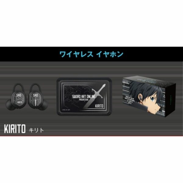 [Earphone] Wireless Earphone CP-TWS01A "Theatrical Version Sword Art Online -Progressive- Starless Night Aria" (Kirito) Model