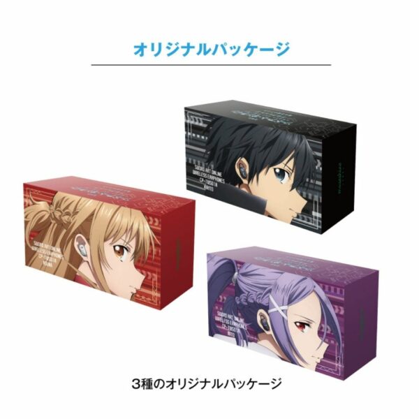 [Earphone] Wireless Earphone CP-TWS01A "Theatrical Version Sword Art Online -Progressive- Starless Night Aria" (Mito) Model