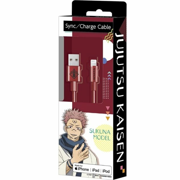 [Lightning Cable] Jujutsu Kaisen Sukuna Lightning & TYPE-A Cable