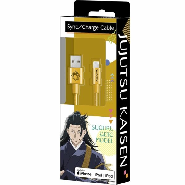 [Lightning Cable] Jujutsu Kaisen Suguru Geto Lightning & TYPE-A Cable