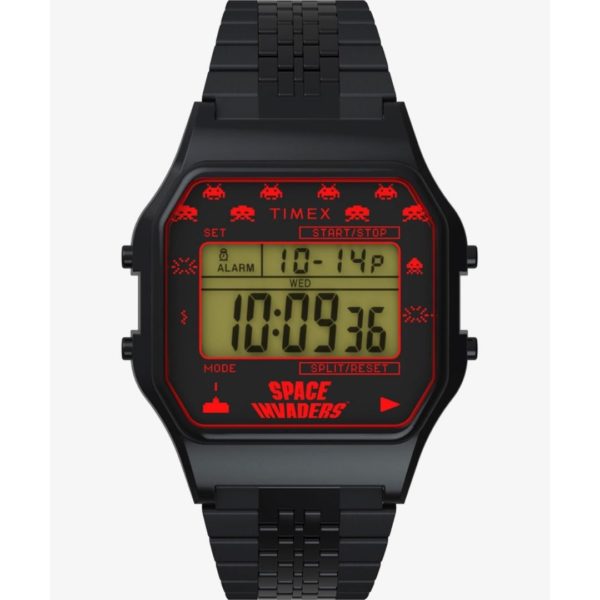 Titip-Jepang-Watch-Timex-80-x-Space-Invaders-Black