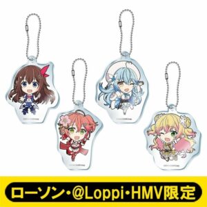 [Acrylic Keychain] Acrylic key chain set of 4 (A, B,C) [Lawson / @ Loppi / HMV limited]