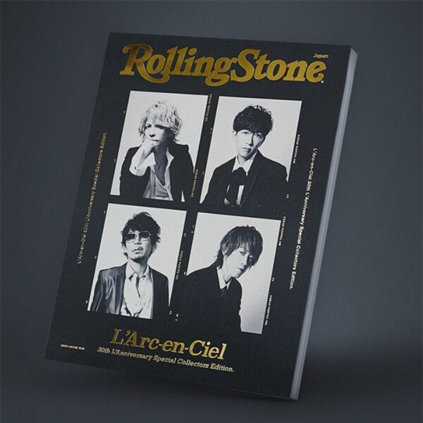 [Special Book] Rolling Stone Japan L'Arc-en-Ciel 30th L'Anniversary Special Collectors Edition