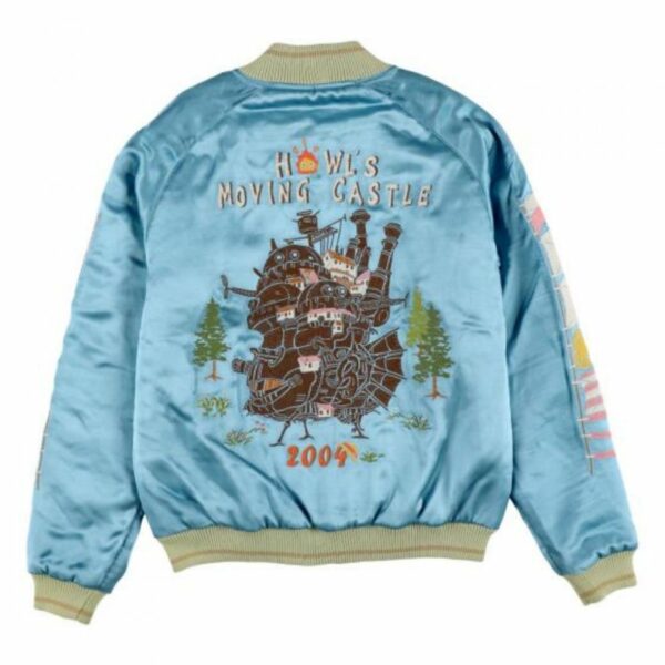 [Sukajan] [GBL] Howl's Moving Castle Rayon Sukajan Howl's Castle