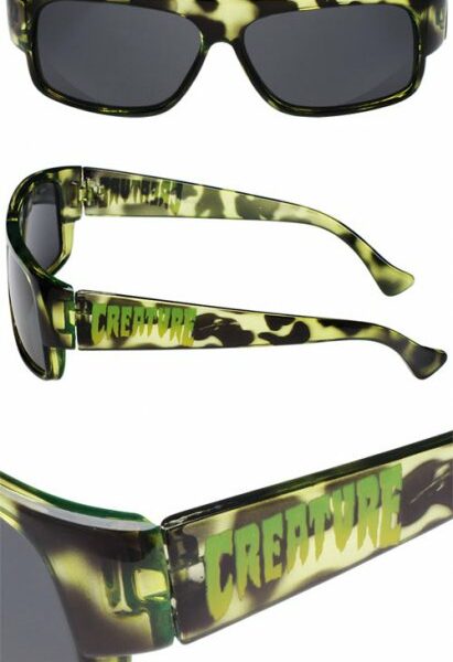 [CREATURE Sunglasses] LOKOZ SUNGLASSES GREEN TORTOISE [Tortoiseshell] NO6