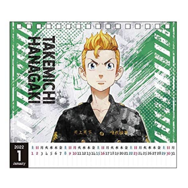 Tokyo Revengers Desk Calendar 2022