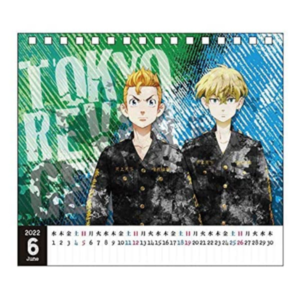 Tokyo Revengers Desk Calendar 2022