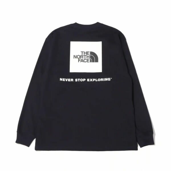 THE NORTH FACE L/S BACK SQUARE LOGO TEE アビエイターネイビー 21FW-I (M)