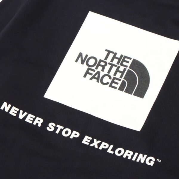 THE NORTH FACE L/S BACK SQUARE LOGO TEE アビエイターネイビー 21FW-I (M)