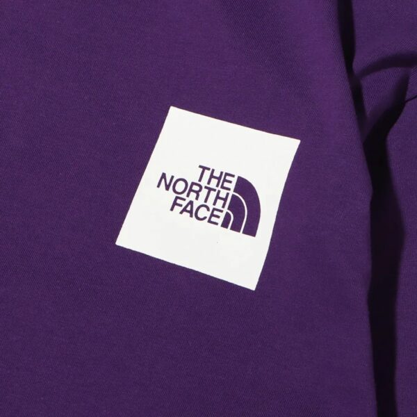 THE NORTH FACE L/S SQUARE LOGO TEE グラビィティパープル 21FW-I